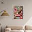 "Royal Beast II", reproduction d'art sur toile par Art Remedy, cadre noir, 20 x 30-378662765-378662762