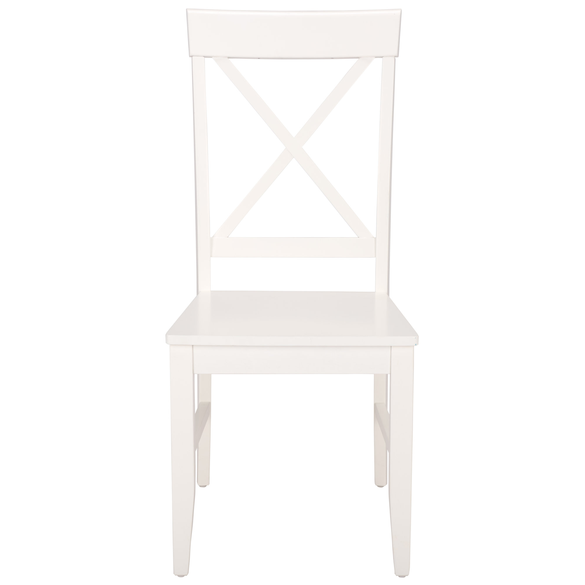 Cierra X-Back Side Chair, White