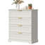 Commode moderne 4 tiroirs H 36,61 "avec poignée en métal