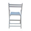 Chaise de patio pliante en peuplier