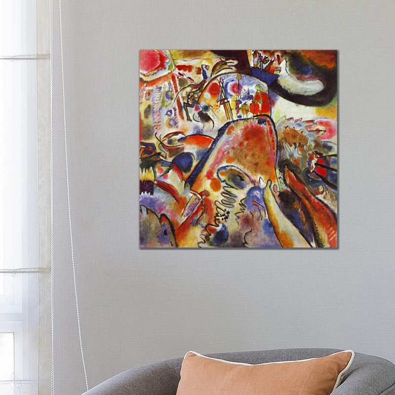 Small Pleasures by Wassily Kandinsky - Wrapped Canvas Painting, 66.04 cm H x 66.04 cm W x 3.175 cm D