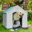 Niche pour chien isolée en plastique Deisi-87911468-87911469