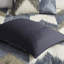 Édredon imprimé bleu marine - double / grand, coton avec rembourrage, 2 taies décoratives assorties pour une expédition marine relaxante, coton, cachette rafraîchissante
