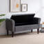Banc de rangement à couvercle rabattable Fatheha-1197797832