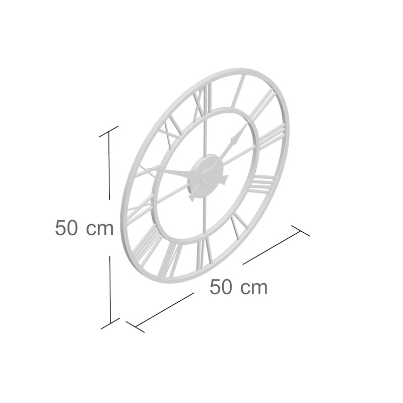 Orian Vintage Outdoor Clock - 50cm