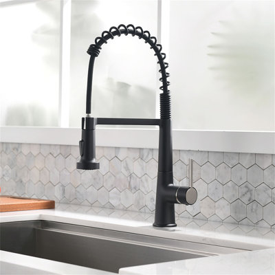AWZTOO Pull Down Kitchen Faucet
