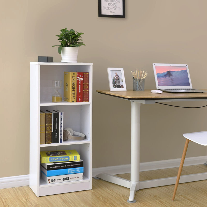 Jessiejames 93cm H Engineered Wood Cube Bookcase, 93cm H x 40cm W x 24cm D