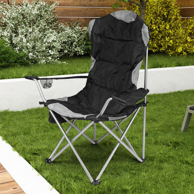 Botakoz Folding Camping Chair, Black