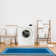 Qulin Blue Non-Slip Area Rug