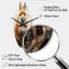 Fox Wilderness Observer - Horloge murale asymétrique en métal-1803589579