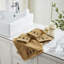 Ensemble de débarbouillettes 4 pièces Timeless Linens-108218671