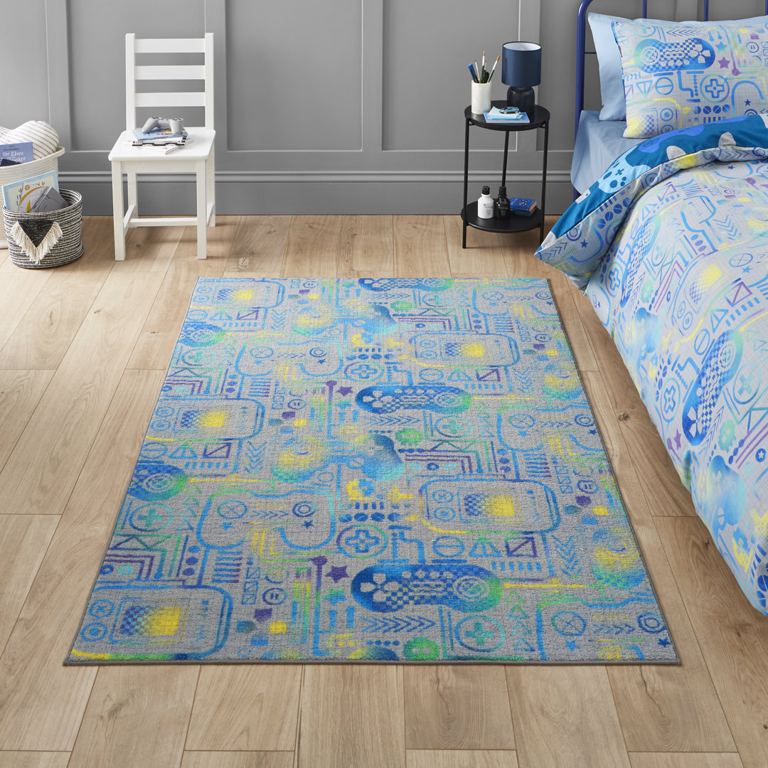 Animal Print Digitally Printed 120cm X 170cm Area Rug