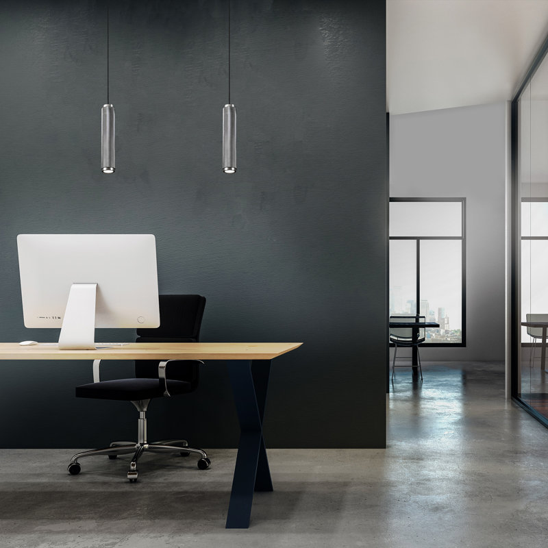 Burning Man 1 - Light LED Pendant, Brass
