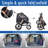 Pet Rover Run Foldable Pet Jogger Stroller-55212851