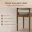 Upholstered Solid Wood Side Dining Chair-128932296