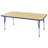 Laminate Adjustable Rectangle 6 Students Activity Table-92312064