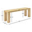 Carson 57" W Wood Dining Bench-86376342-86376340