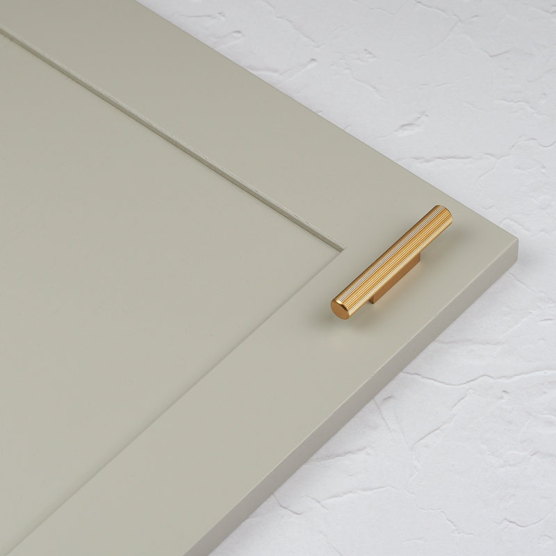 Reeded Pull, 32mm, Gold