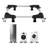 Fridge Stand Mobile Base 1100 Lb 27.5-35.4 Inch Adjustable Furniture Dolly