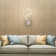 Ravensworth 1 - Light LED Matt Nickel Armed Sconce