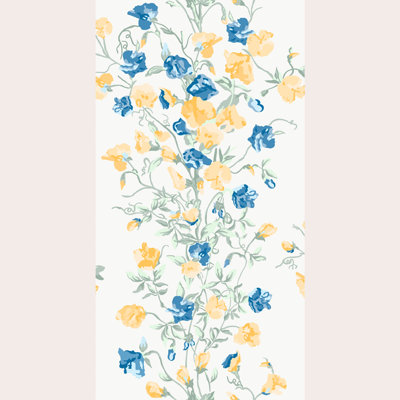 Laura Ashley Charlotte Pale Gold Wallpaper