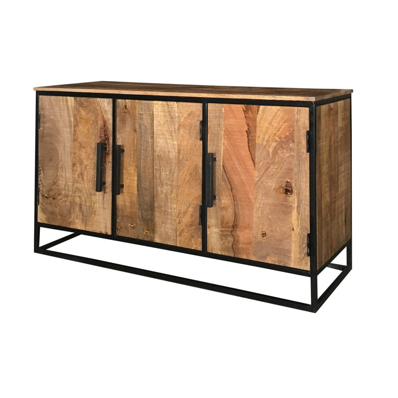 Shaner 135cm Sideboard - Industrial Sawn Finish