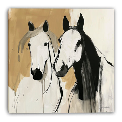 "Brush Brush Two", art mural sur toile tendue