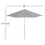 Parasol de marché 7 pi 6 po Lexia-1093683299-1135429969