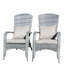 Chaise de patio avec coussins (coussin gris)-314436016-314436018