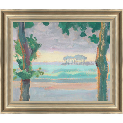 Landscape With Trees Print by Elbe