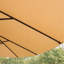Grand parasol rectangulaire double 15 x 9 pi pour l'extérieur avec lumière et base-380201320