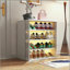 Armoire de rangement pour chaussures avec porte en verre-134443030-121042156