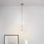 Suspension Kichler Everly en laiton naturel de 50 cm (19,75 po) à une lumière avec abat-jour transparent en forme de larme-1254441226-1215380878-1254475803