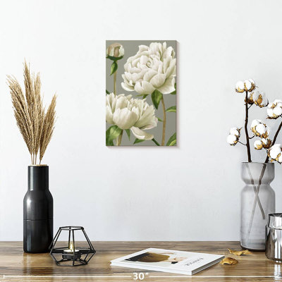 Harnek White Pivoines I