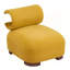 Chaise d'appoint en polyester pour salon, élégante et durable-133757597