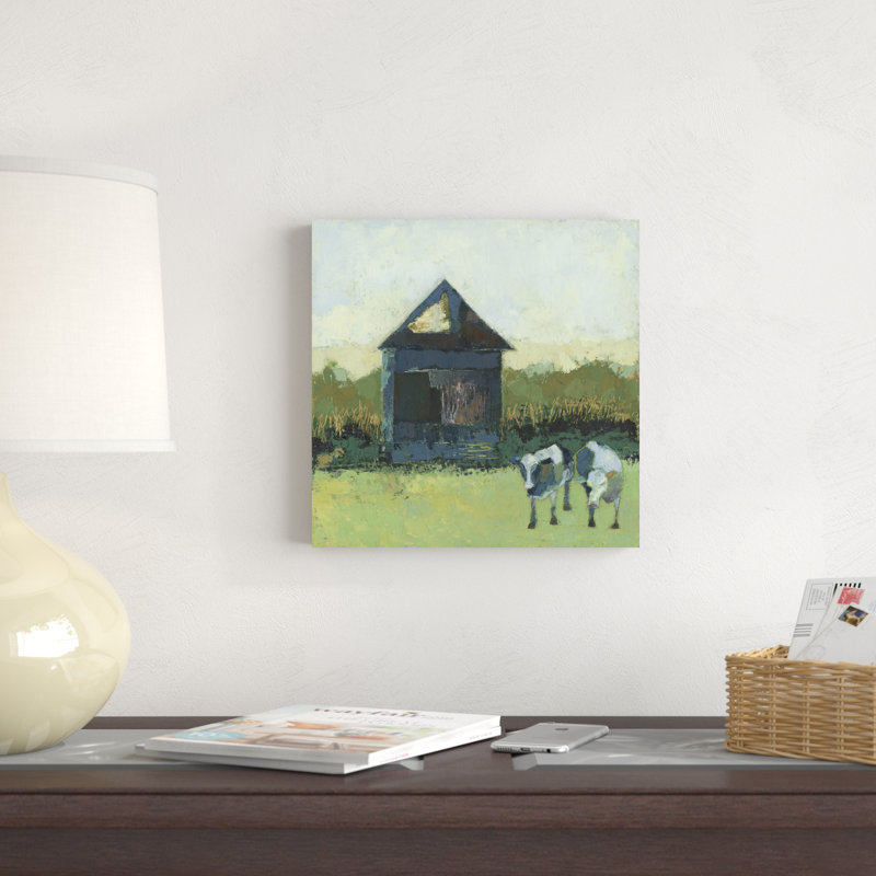 Vache tordue, H 12 po x l 12 po
