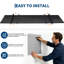 Ensemble de 2 tablettes murales de garage robustes 4 x 2 pi, support de rangement mural en acier d'une capacité de 500 lb pour les outils et l'équipement