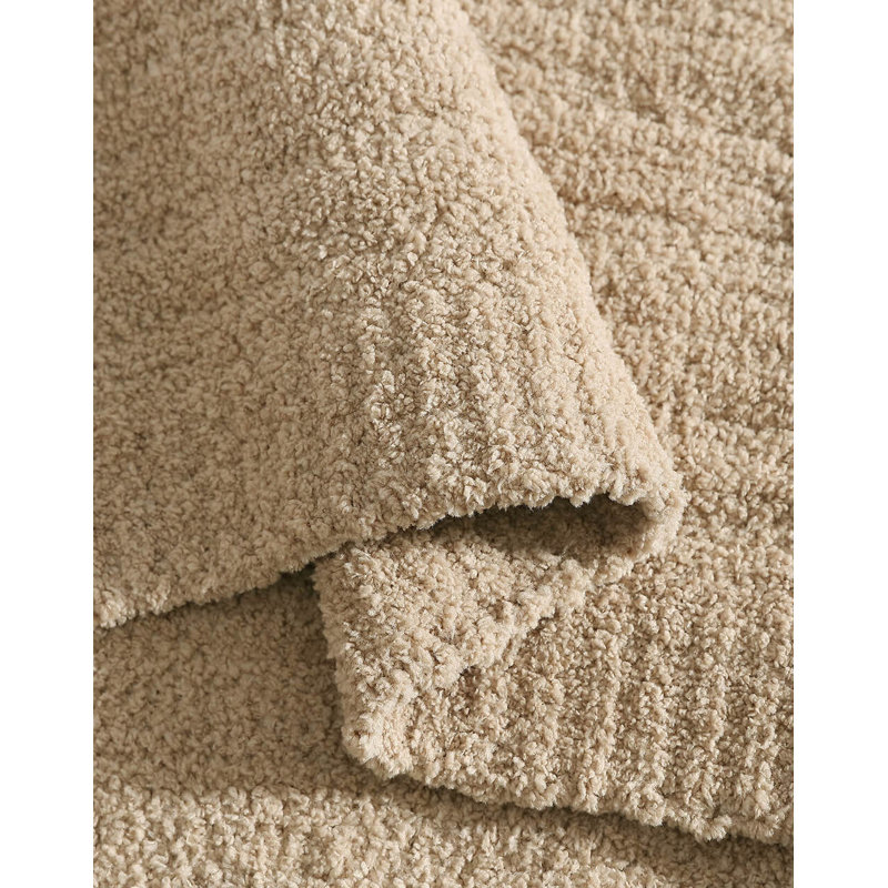 Snug Microfiber / Microsuede Pillow Sham, Standard, Biscotti