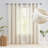 Vannara Semi Sheer Curtain Pair