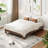 Platform Bed Frame with Wood & Metal Slats, 10.2" Underbed Storage, Easy Assembly,-434061195-434061189