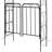 Outsunny 84" Garden Arch Arbor With Gate