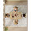 Solid Wood Base Dining Table-1493415696