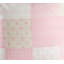 Ensemble de housse de coussin en coton rose