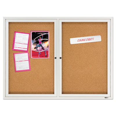Cabinet Bulletin Board, Medium 4' - 6'