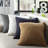 Cream Knitted Throw Pillow Cover AND insert FULL set – Cozy Sweater Style 18"x18"  -1617929054-1799270303