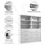 Organisateur de garde-robe l 72 po Arlex-27323813