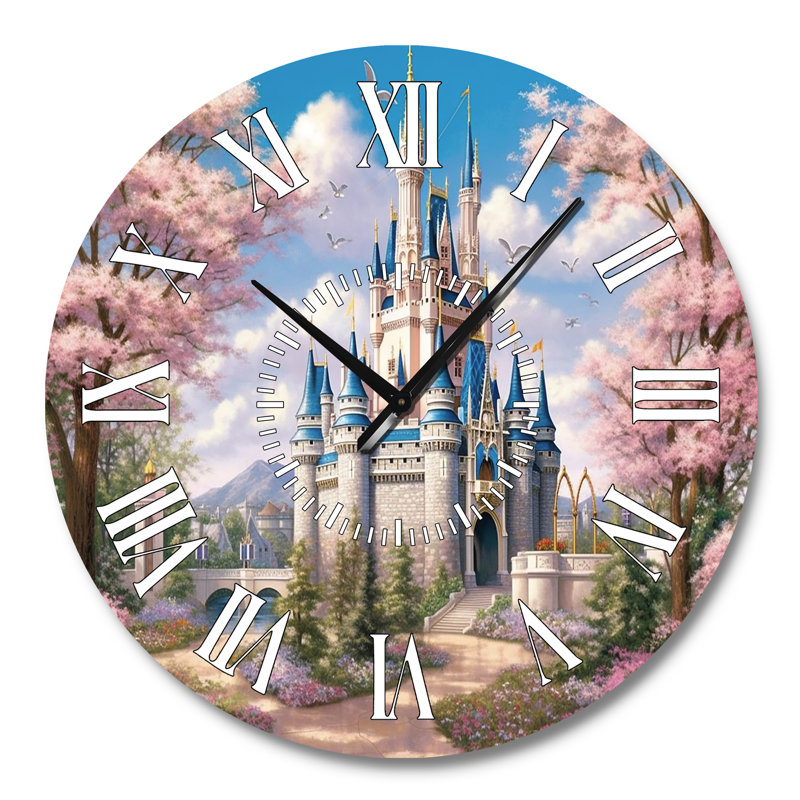 Horloge murale Enchantment Of Castles - Florida, Grand