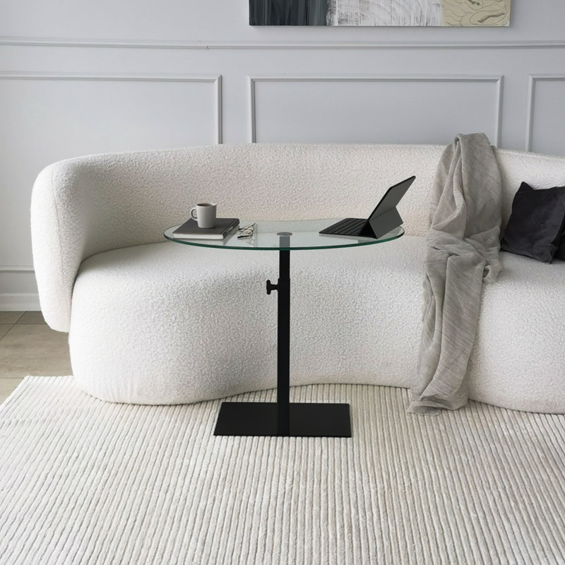 Table de bout avec tablette de plancher