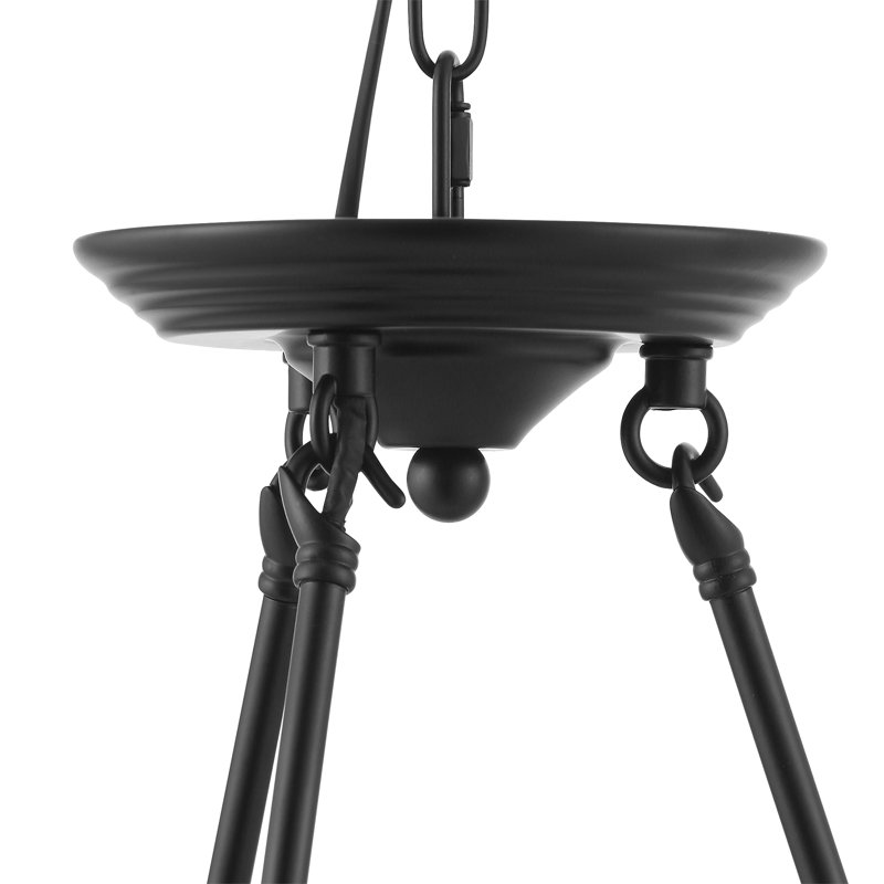 Ells 6 - Light Candle-Art Chandelier