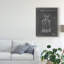 « articles bar blueprint vii », reproduction d’art sur toile tendue-998172240